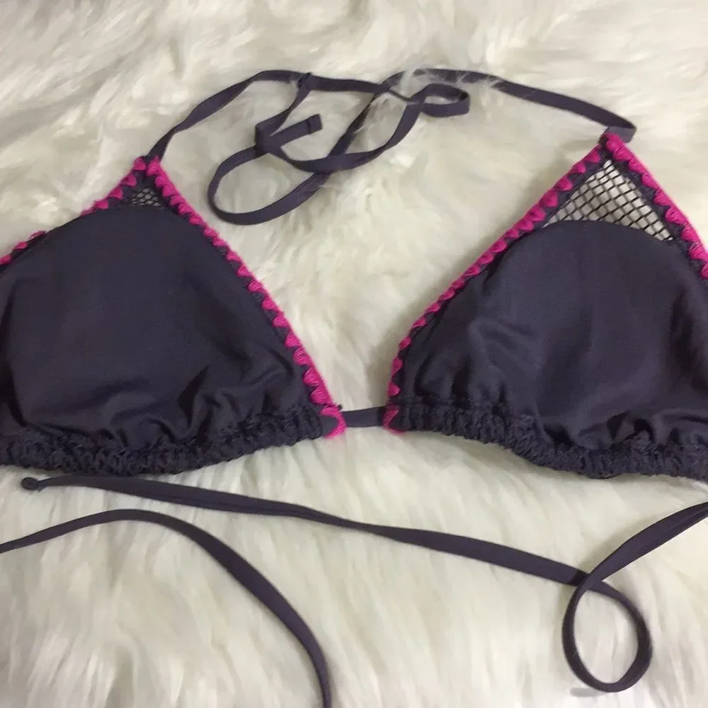 💥NWOT Xhilaration Triangle Bikini Top Size XL